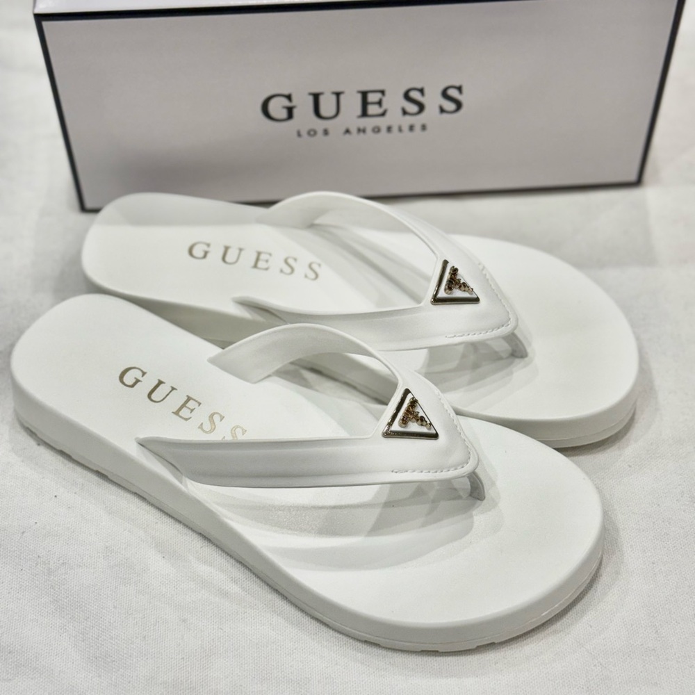 Guess Candry Women's Slip On Slippers Color White140
